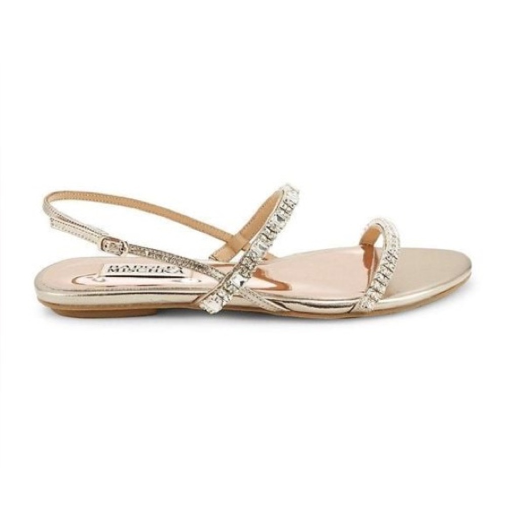 Badgley Mischka Zandra Satin Sandal size 7 NWT